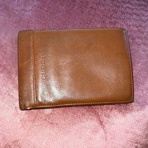 Authentic Gucci leather wallet